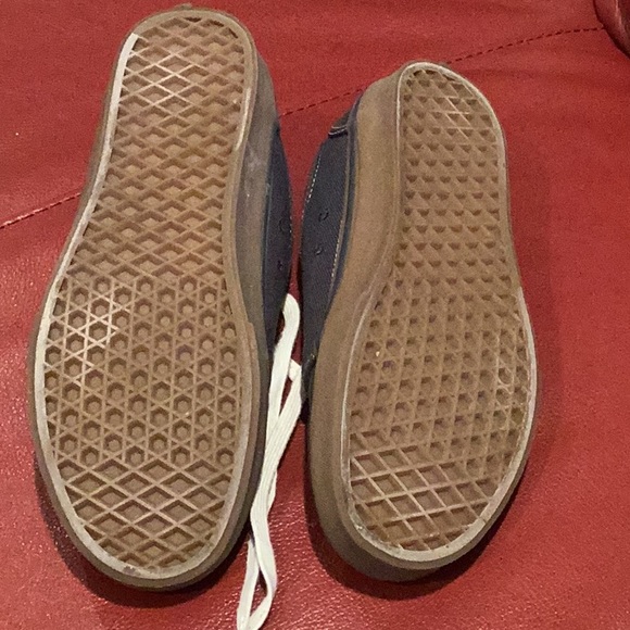 Blue canvas Vans - Picture 4 of 7